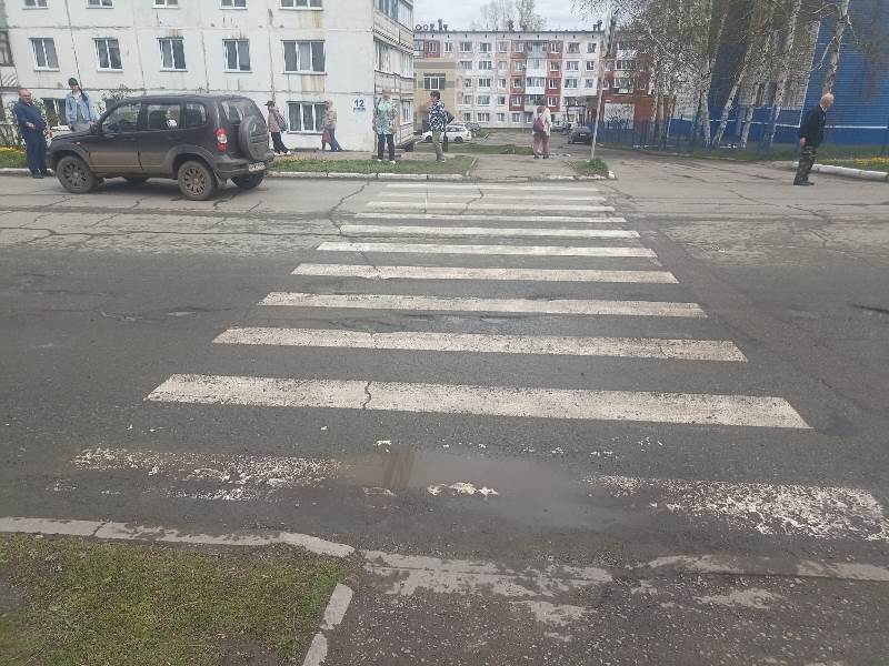 Наезд на пешехода.