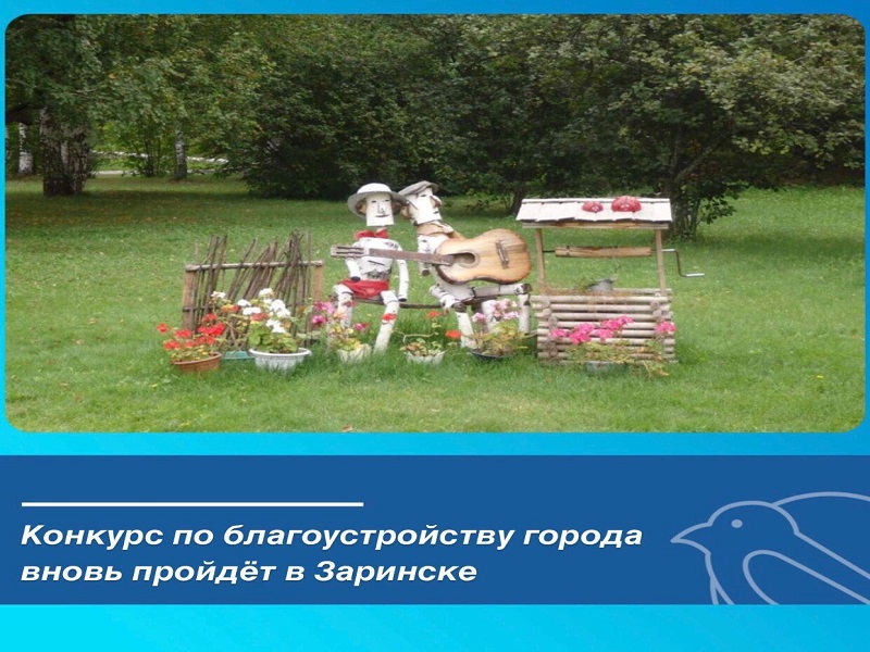 С 1 июля по 1 сентября 2025 года объявлен конкурс по благоустройству города &quot;Заринский дворик&quot;.