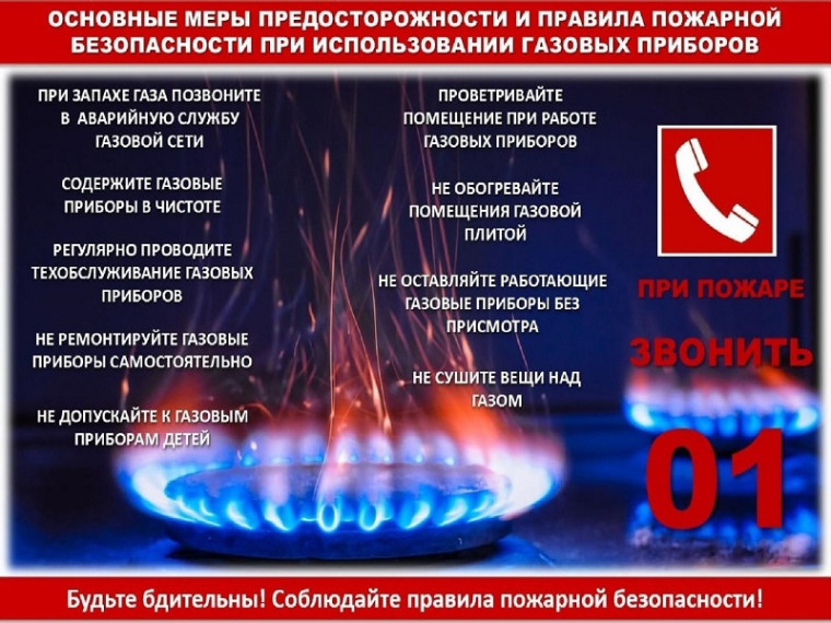 Меры предосторожности при использовании газовых приборов. Меры предосторожности при использовании газовых приборов.